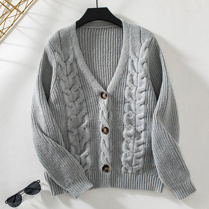 OAKWOOD KNIT BUTTON UP